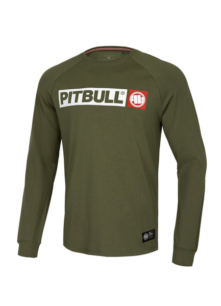 Longsleeve Heavyweight Spandex HILLTOP Oliwkowy - kup z Pit Bull West Coast Oficjalny Sklep 