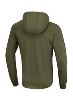 Hooded Longsleeve Heavyweight Spandex HILLTOP Olive - Pitbull West Coast  UK Store