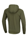 Hooded Longsleeve Heavyweight Spandex HILLTOP Olive - Pitbull West Coast  UK Store