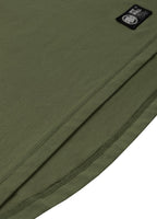 Hooded Longsleeve Heavyweight Spandex HILLTOP Olive - Pitbull West Coast  UK Store