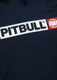 Hooded Longsleeve Heavyweight Spandex HILLTOP Dark Navy - Pitbull West Coast  UK Store