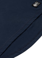 Hooded Longsleeve Heavyweight Spandex HILLTOP Dark Navy - Pitbull West Coast  UK Store