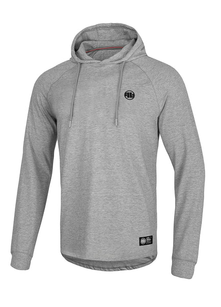 Longsleeve Hooded Spandex MERCADO 210 GSM Grey
