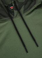 Longsleeve z kapturem SMALL LOGO 210 Oliwkowy Dillard - kup z Pitbull West Coast Oficjalny Sklep 