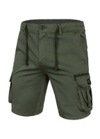 ARAGON Olive Cargo Shorts