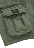 ARAGON Olive Cargo Shorts