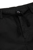 ARAGON Black Cargo Shorts