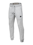 TRACK PANTS SMALL LOGO GREY MLG - pitbullwestcoast