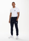 TRACK PANTS SMALL LOGO DARK NAVY - Pitbull West Coast International Store 