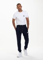 TRACK PANTS SMALL LOGO DARK NAVY - Pitbull West Coast International Store 