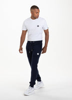 TRACK PANTS SMALL LOGO DARK NAVY - Pitbull West Coast International Store 