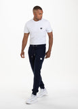 TRACK PANTS SMALL LOGO DARK NAVY - Pitbull West Coast International Store 