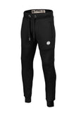 TRACK PANTS SMALL LOGO BLACK - pitbullwestcoast