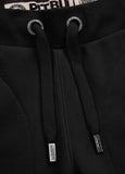 TRACK PANTS SMALL LOGO BLACK - pitbullwestcoast