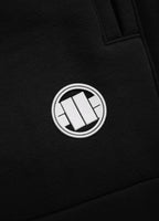 TRACK PANTS SMALL LOGO BLACK - pitbullwestcoast