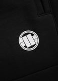 TRACK PANTS SMALL LOGO BLACK - pitbullwestcoast