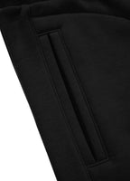 TRACK PANTS SMALL LOGO BLACK - pitbullwestcoast