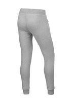 Women's Jogging Pants SMALL LOGO Grey - pitbullwestcoast