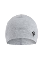 SMALL LOGO 2 Grey Compression Beanie