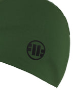 SMALL LOGO 2 Olive Compression Beanie