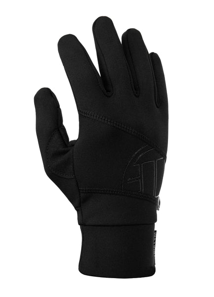 LOGO Black Gloves