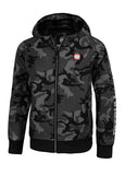 Kid's Jacket ATHLETIC SLEEVE Black Camo