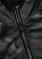 Kid's Jacket ATHLETIC SLEEVE Black Camo