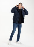 Quilted Hooded Jacket WINCHESTER Dark Navy - Pitbull West Coast  UK Store