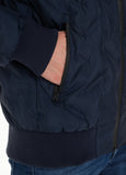 Quilted Hooded Jacket WINCHESTER Dark Navy - Pitbull West Coast  UK Store
