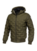 Quilted Hooded Jacket CARVER Olive