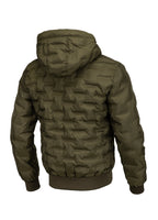 Quilted Hooded Jacket CARVER Olive