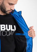 Quilted Hooded Jacket CARVER Royal Blue - Pitbull West Coast  UK Store
