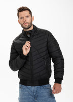 Quilted Jacket VICKERS Black - Pitbull West Coast  UK Store