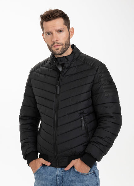 Quilted Jacket VICKERS Black - Pitbull West Coast  UK Store