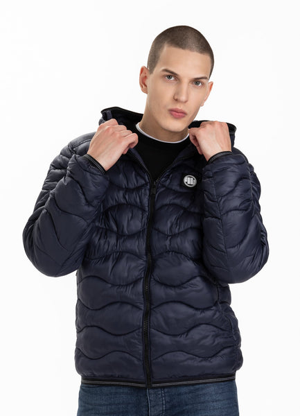 Jacket DAGGET Dark Navy - Pitbull West Coast  UK Store