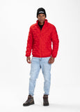 Men's Quilted Jacket Overton Red - Pitbull West Coast International Store 