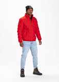Men's Quilted Jacket Overton Red - Pitbull West Coast International Store 