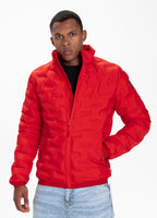 Men's Quilted Jacket Overton Red - Pitbull West Coast International Store 