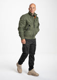 Men's Padded Jacket Centurion Olive - Pitbull West Coast International Store 