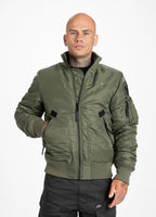 Men's Padded Jacket Centurion Olive - Pitbull West Coast International Store 