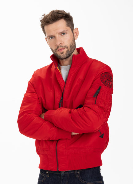 Padded Jacket CENTURION Red - Pitbull West Coast  UK Store