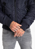 Men's Padded Jacket Centurion Dark Navy - Pitbull West Coast International Store 