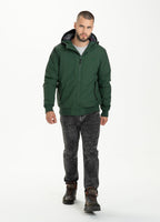 Padded Hooded Jacket HARBISON Dark Green - Pitbull West Coast  UK Store