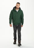 Padded Hooded Jacket HARBISON Dark Green - Pitbull West Coast  UK Store