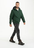 Padded Hooded Jacket HARBISON Dark Green - Pitbull West Coast  UK Store