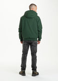 Padded Hooded Jacket HARBISON Dark Green - Pitbull West Coast  UK Store