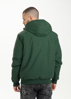 Padded Hooded Jacket HARBISON Dark Green - Pitbull West Coast  UK Store