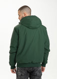 Padded Hooded Jacket HARBISON Dark Green - Pitbull West Coast  UK Store