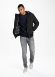 Padded Hooded Jacket Habrison Black - Pitbull West Coast International Store 