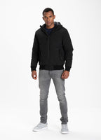 Padded Hooded Jacket Habrison Black - Pitbull West Coast International Store 